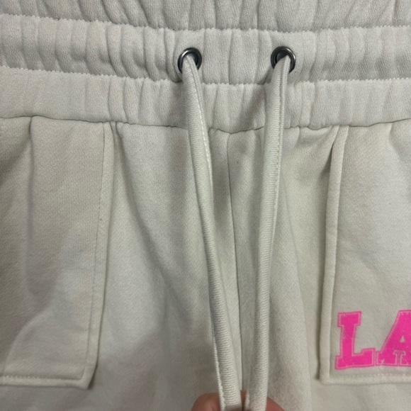 BP Cream Fleece Lounge Shorts LA size XS - Picture 4 of 6